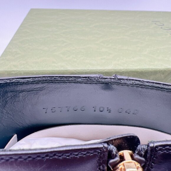 Gucci Horsebit Ankle Boots 757766 Black Leather Mens UK 10.5 US 11 $1790 - NEW - Picture 12 of 13